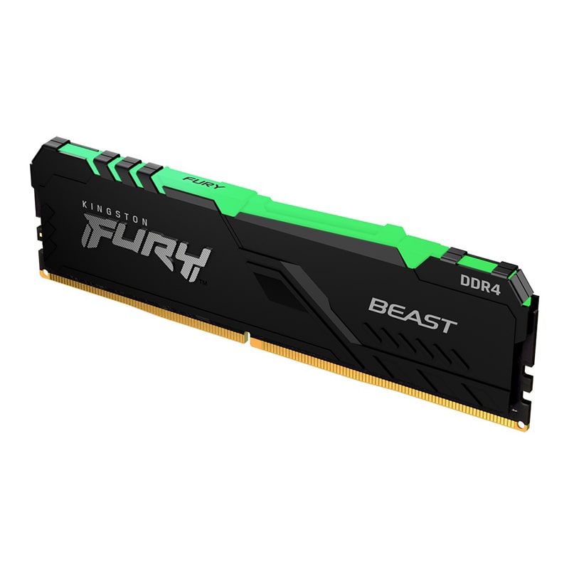 Memoria DDR4 DIMM 8GB Kingston Fury Beast RGB 3200MHz