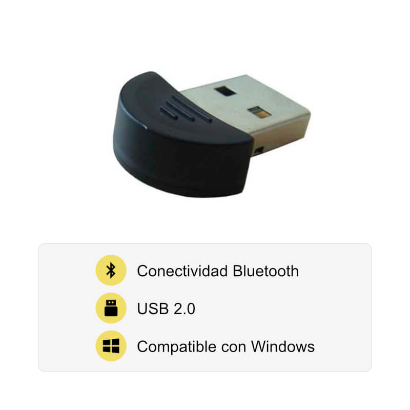 Adaptador USB a Bluetooth Agiler AGI-1109 Nano