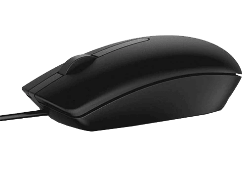 Mouse Óptico Dell MS116 Negro