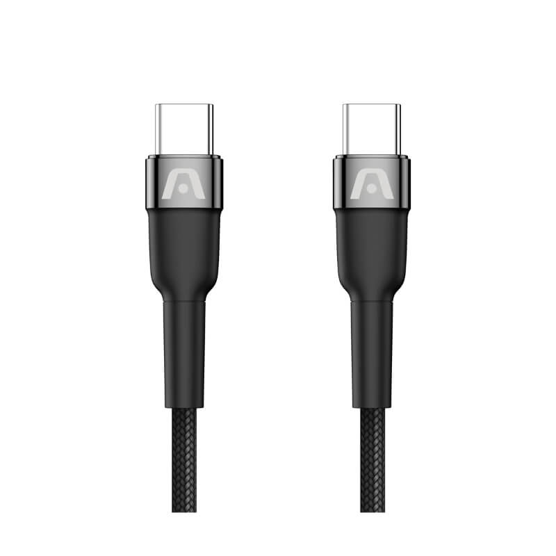 Cable USB-C a USB-C Argom ARG-CB-0047BK Fast Charge Negro