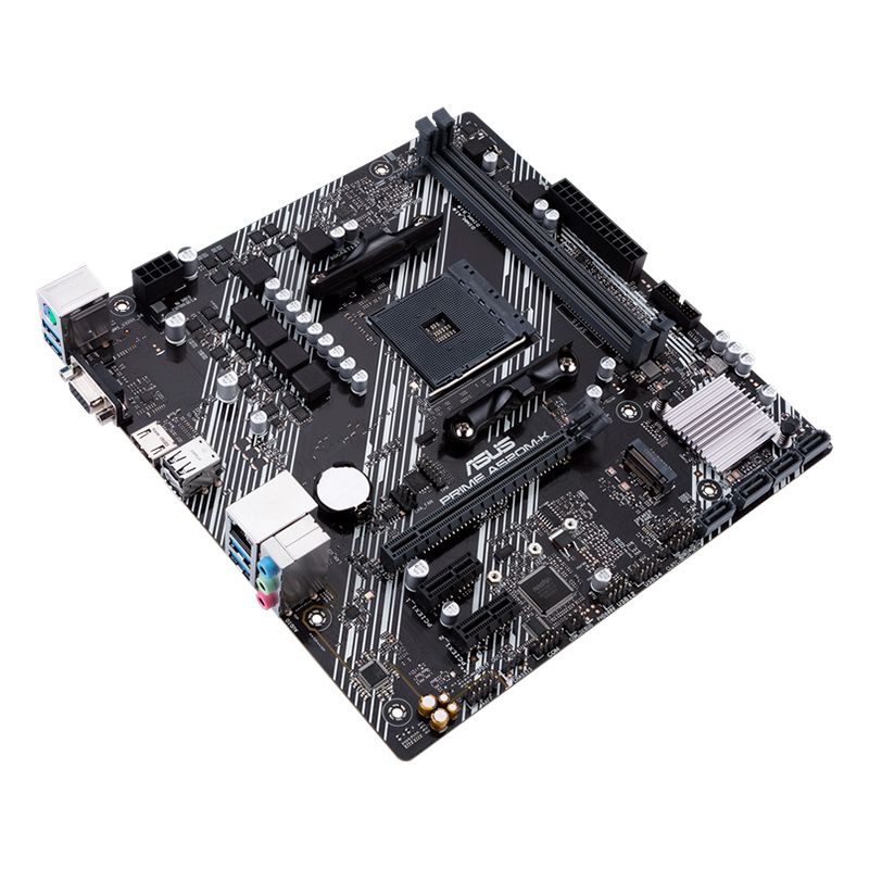 Motherboard ASUS PRIME A520M-K Socket AM4 5000/4000 G/3000 Series 2xDDR4 Micro-ATX