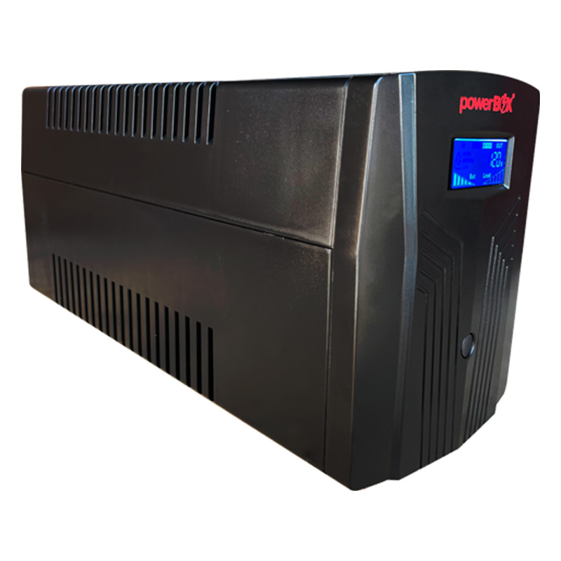 UPS 1200VA PowerBox UPSPB-1200VA 720W 6 Tomas