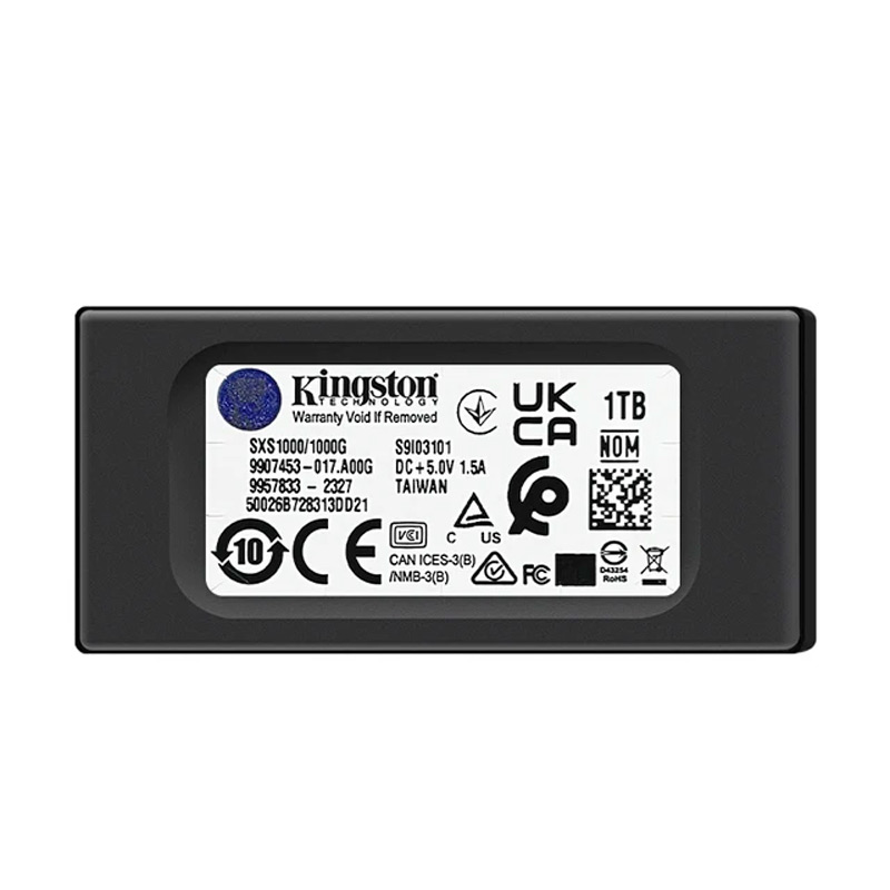 Unidad SSD Externa 3.2" 1TB Kingston SXS1000 Lectura 1.050 MB/s