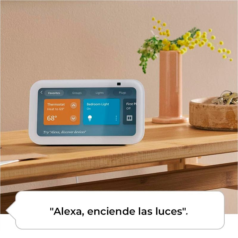 Pantalla Inteligente Amazon Echo Show 5 (3th gen) Cloud Blanco con Alexa