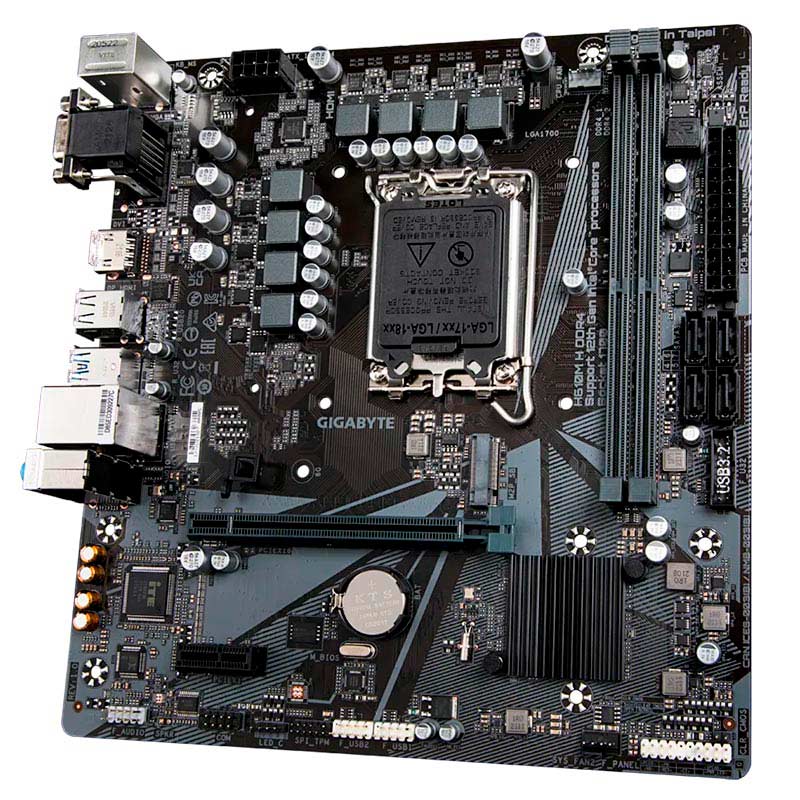 Motherboard Gigabyte H610M H LGA 1700 13th & 12th Gen 2xDDR5 Micro ATX