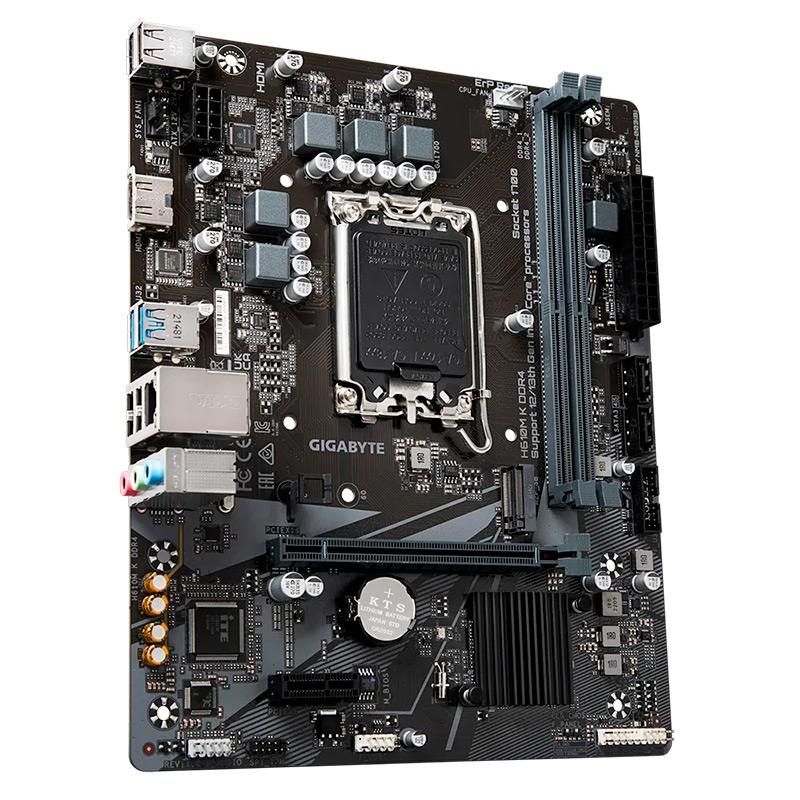 Motherboard Gigabyte H610M K DDR4 Socket LGA1700 13th & 12th Gen 2xDDR4 Micro-ATX