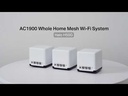 Sistema Mesh Wi-Fi 5 Mercusys Halo H50G Doble Banda 3pack