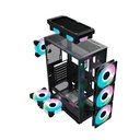 Case Gaming CheckPoint Chrono 700 Media Torre Vidrio Templado ATX Negro (Sin Fuente)