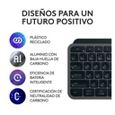 Teclado Inalámbrico Logitech MX Keys S Gris/Negro Español