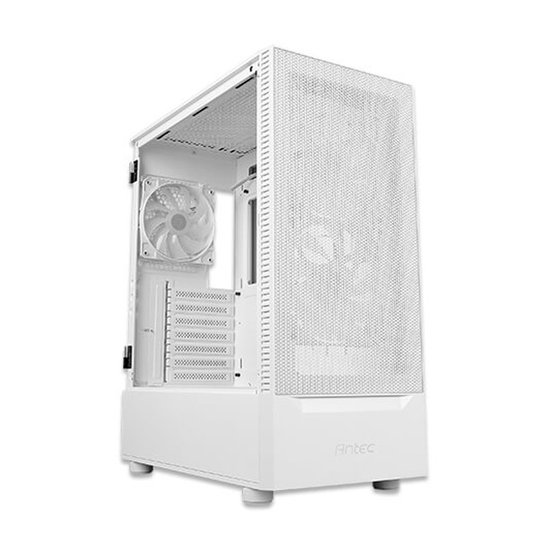 Case Gaming Antec NX410 Media Torre Vidrio Templado ATX Blanco