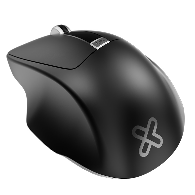 Mouse Inalámbrico Klip Xtreme Ergy Óptico 1600DPI Negro