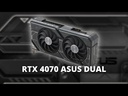 Tarjeta de Vídeo 12GB GDDR6X Asus GeForce RTX 4070 Dual OC HDMI DP PCIe 4.0