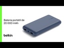 Powerbank Belkin BoostCharge 10000mAh USB/USB-C Azul