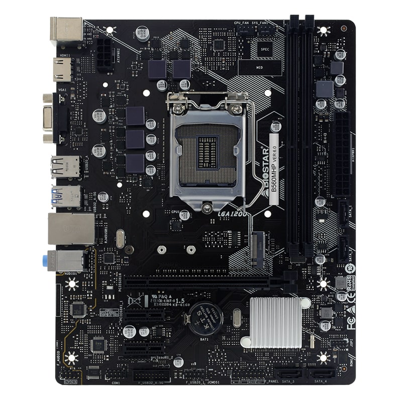 Motherboard Biostar B560MHP 2.0 Socket LGA1200 11th y 10th Gen 2xDDR4 Micro ATX Open Box