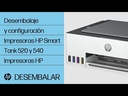 Impresora HP Inyección Multifuncional Smart Tank 520