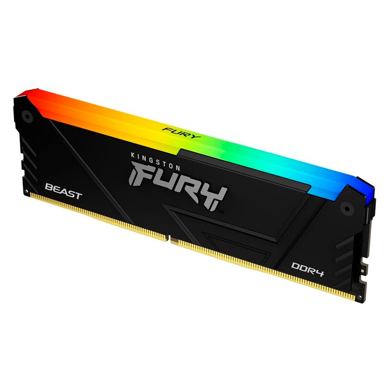 Memoria DDR4 DIMM 32GB Kingston Fury Beast RGB 3200MHz CL16