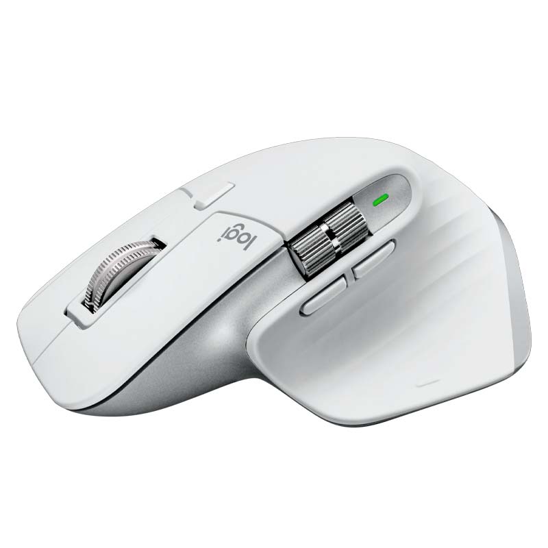 Mouse Logitech MX Master 3S Inalambrico Bluetooth USB8000DPI Blanco