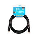 Cable HDMI AON AO-CB-1103 4K 4.5 Metros Macho-Macho Negro