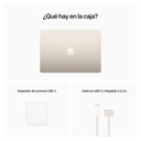 Apple MacBook Air 13" Retina Chip M2 8GB RAM 256GB SSD Starlight Teclado Inglés