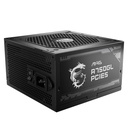 Fuente de Poder 750W MSI MAG A750GL PCIE5 80-Plus Gold