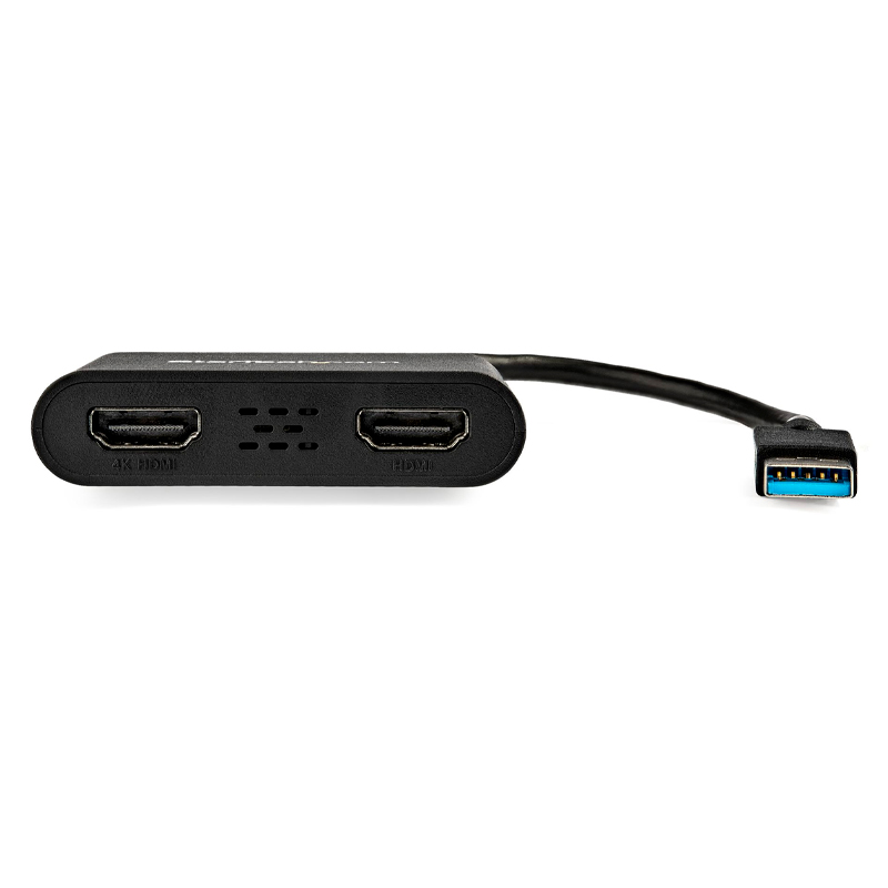 Adaptador USB-A a HDMI StarTech Macho-Hembra Negro