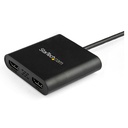 Adaptador USB-A a HDMI StarTech Macho-Hembra Negro