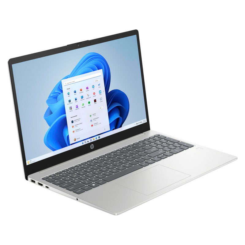 Laptop HP 15-fd0182 15.6" i7-1355U 16GB RAM 1TB SSD Gris Claro W11 Home Teclado Inglés