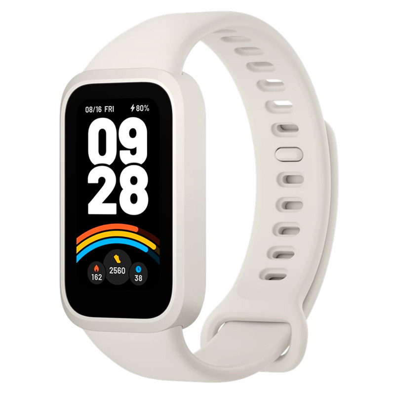 SmartWatch Xiaomi Smart Band 9 Active TPU Strap 5mm Blanco