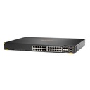 Switch HPE Aruba 6200F 24G Clase 4 PoE 4 SFP+ 370W 24-Puertos