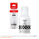 Botella de Tinta Canon GI-11 Negro 135ml