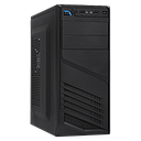 Case Xtech Media Torre XTQ-200 ATX con Fuente de Poder 600W Negro