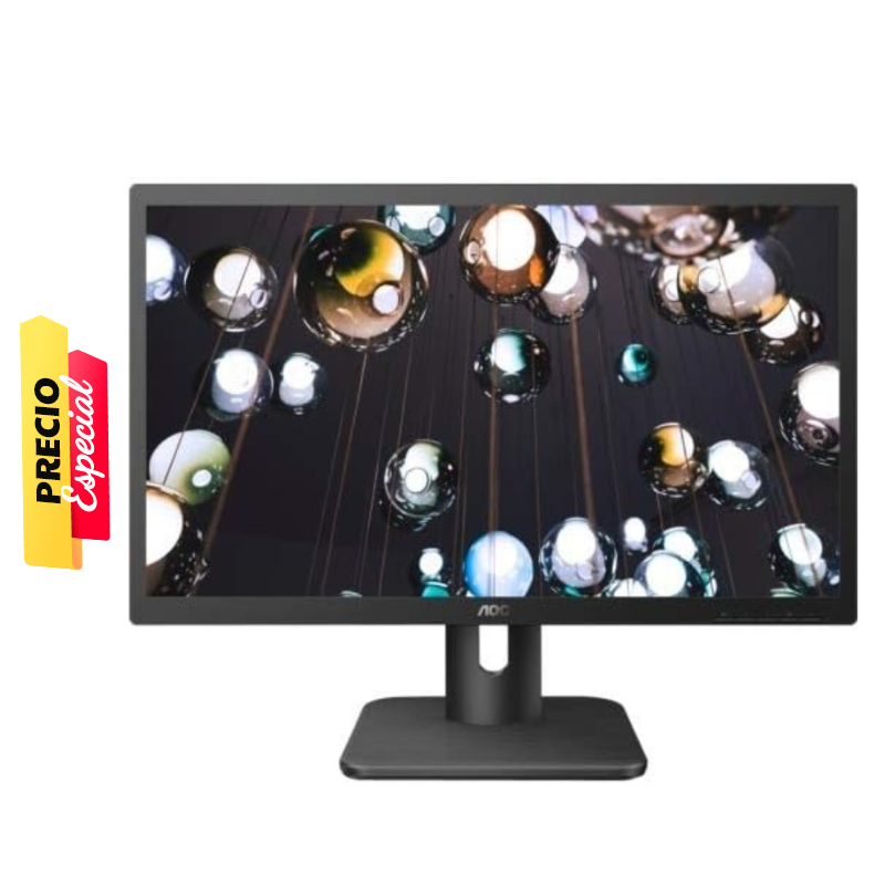 Monitor 19.5" LED AOC 20E1H 1600x900 60Hz VGA HDMI