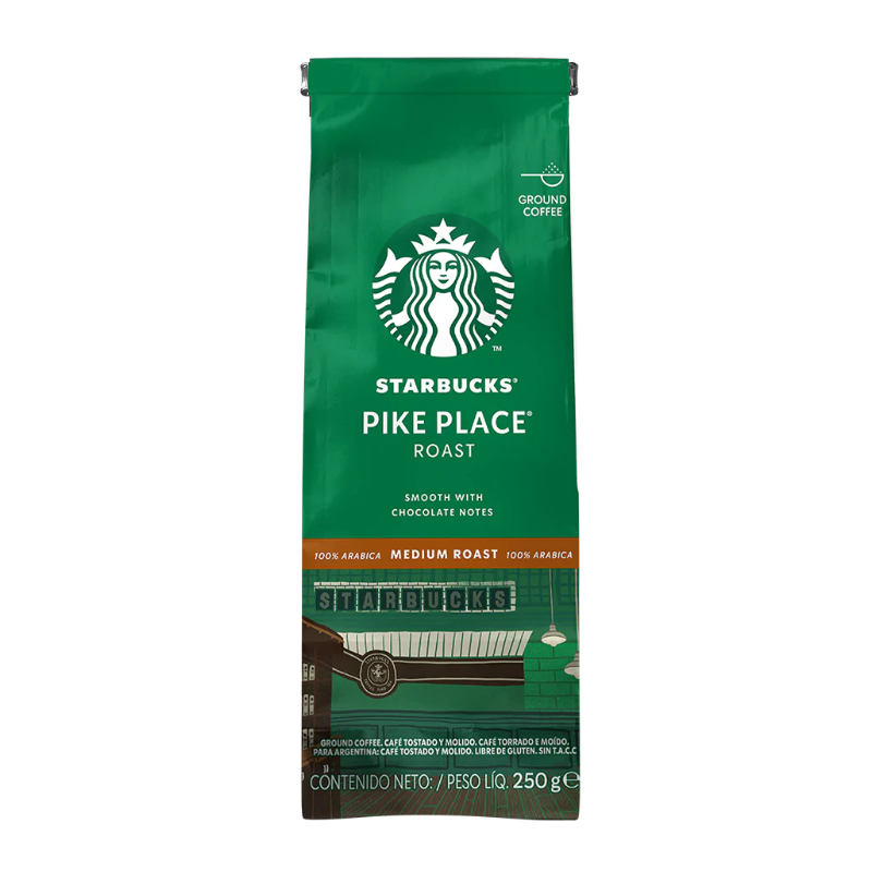 Bolsa de Café Starbucks Pike Place Tostado y Molido