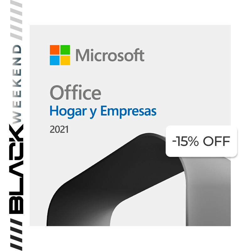 Licencia de Office Hogar y Empresas 2021 1PC/MAC ESD ***FISICA***