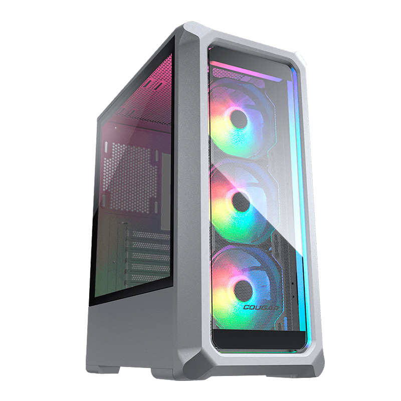 Case Gaming Cougar Archon 2 RGB Media Torre Vidrio Templado ATX Blanco (Sin Fuente)