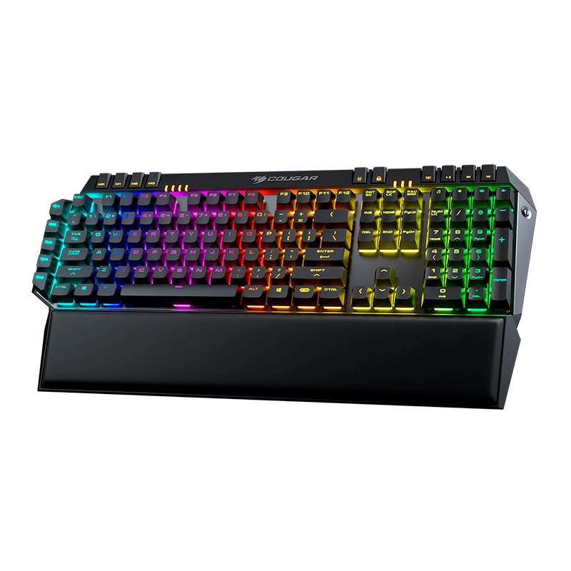 Teclado Gaming Mecánico Alámbrico Cougar 700K EVO RGB Negro Inglés