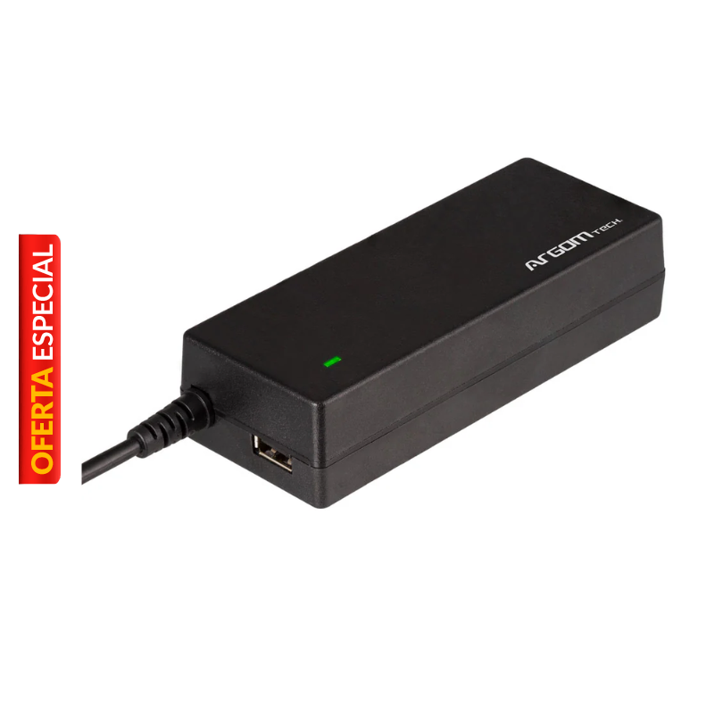 Cargador para Notebook Argom Universal 90W Autosensing