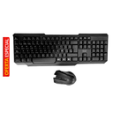 Teclado y Mouse Inalámbrico Agiler AGI-9875S Negro Español