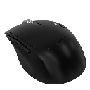 Mouse Inalámbrico Klip Xtreme Duotrak Óptico 1600DPI Negro