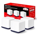 Sistema Mesh Wi-Fi 5 Mercusys Halo H50G Doble Banda 3pack