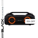 Bocina Dolphin LX-80  Portable 2.0 Dual 5" Bluetooth 40W Negro