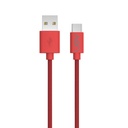 Cable USB a USB-C AON AO-CB-4002 3.5 Metros Trenzado Rojo