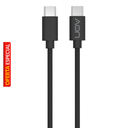 Cable USB-C a USB-C AON AO-CB-5000 3.5 Metros Negro