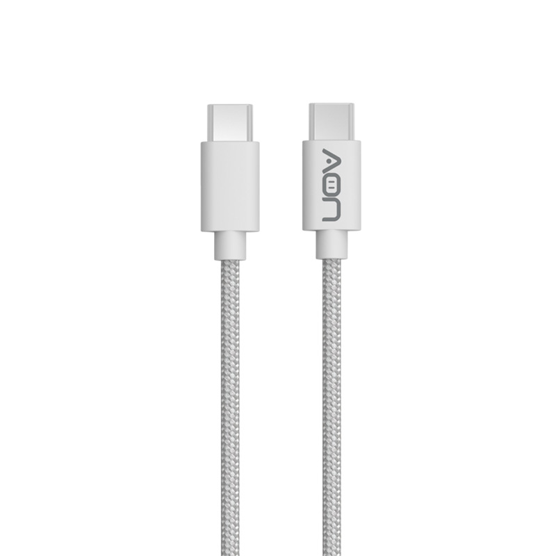 Cable USB-C a USB-C AON AO-CB-5001 3.5 Metros Blanco