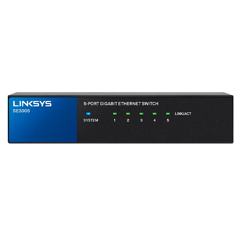 Switch Linksys SE3005 5 Puertos 10/100/1000Mbps