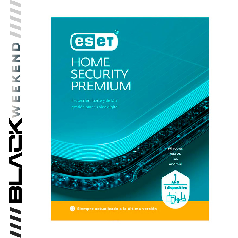 Licencia ESET Home Security Premium 1 dispositivo 1 Año ESD ***FISICA***