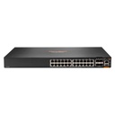 Switch HPE Aruba 6200F 24G Clase 4 PoE 4 SFP+ 370W 24-Puertos