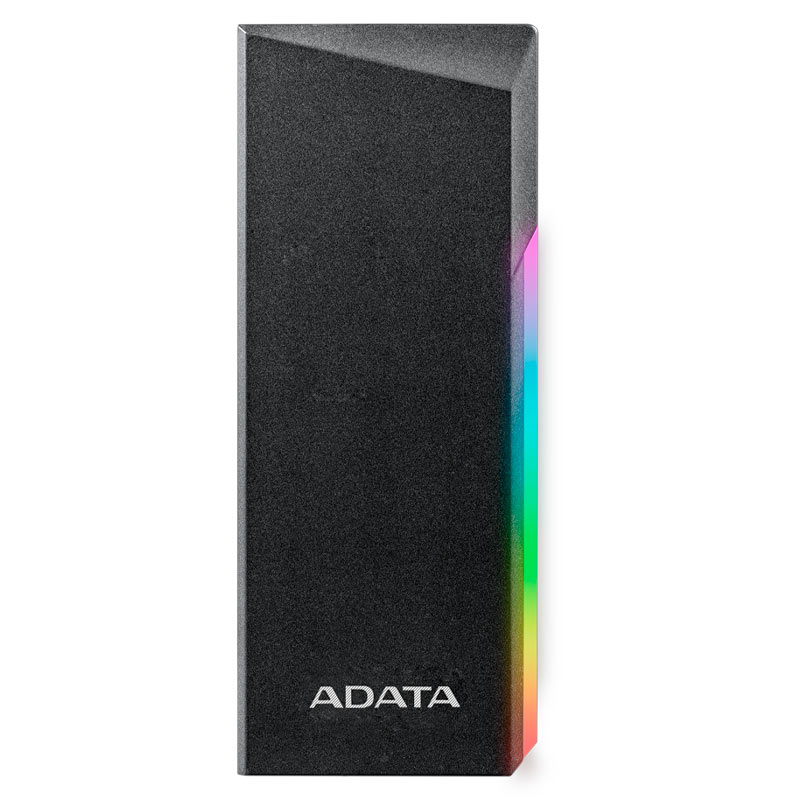 Enclosure M.2 ADATA EC700G RGB SATA PCIE USB-C USB 3.2 Negro