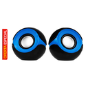 Bocina 2.0 Argom ORBIT USB/3,5mm 3W Azul-Negro