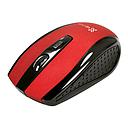 Mouse Inalámbrico Klip Xtreme Klever 3D Óptico 1600DPI Rojo